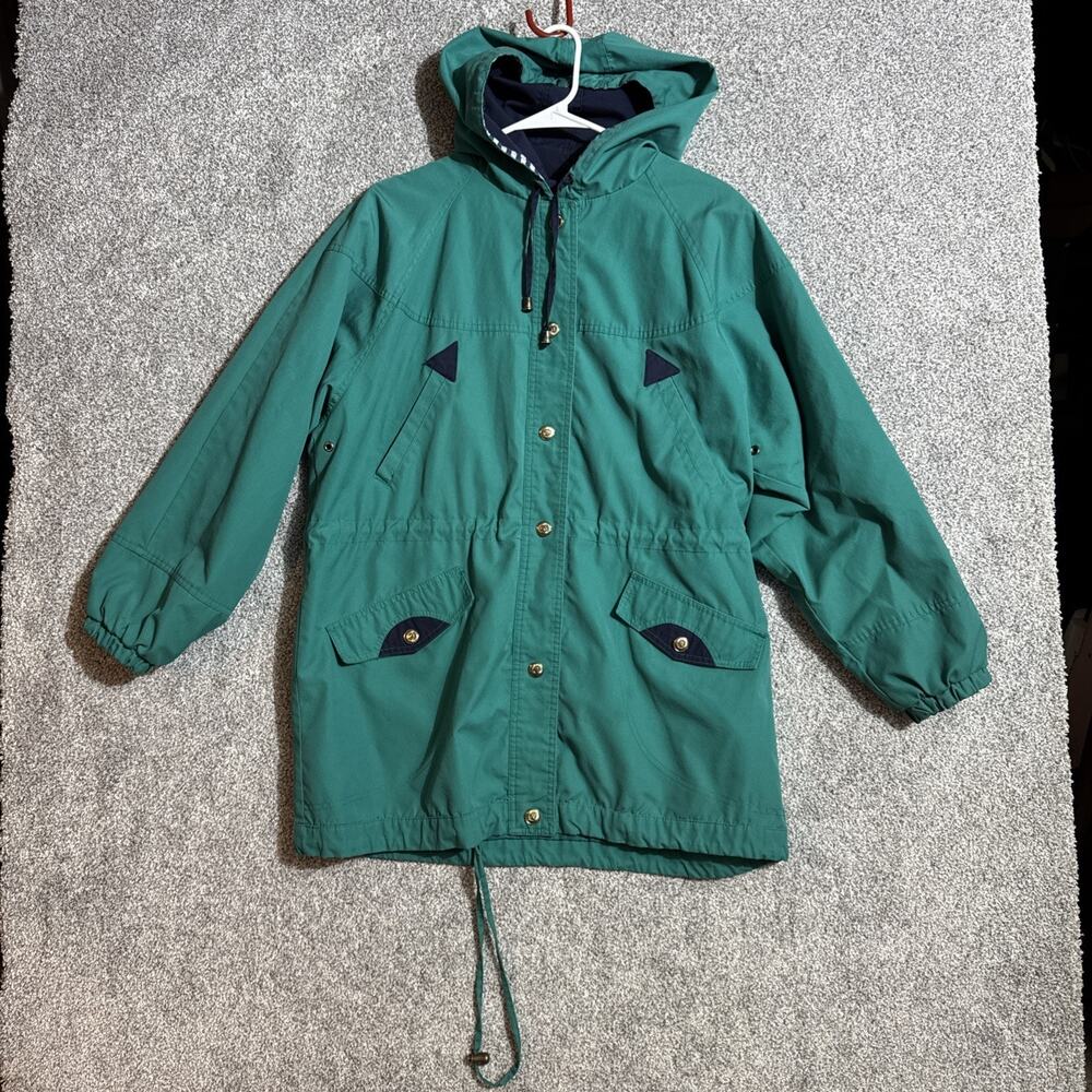 Vintage 90s Y2K Windbreaker Jacket Womens Large Gorpcore Outdoor Grunge Utility